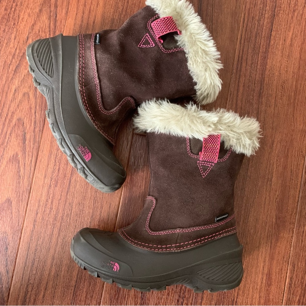 The North Face Heat Seeker Girls Snow Boots Size 1